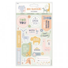 Papermania Die-cut Sentiments - On Safari